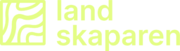 Logotype för företaget Landskaparen AB